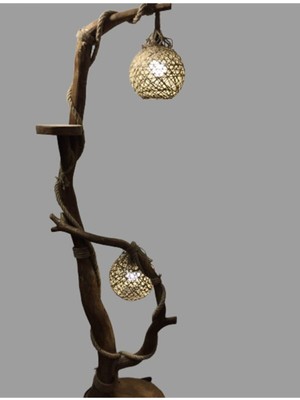 Lambader 12962 Sarmaşık Hamil Kuru Çam ve Zeytin Dallarından Özenle El Yapım