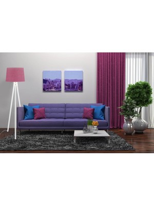 Tripod Lambader Beyaz Ayak / Pembe Şapka