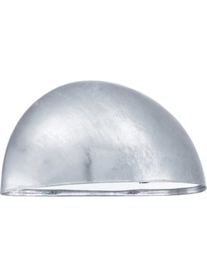 90867 Dış Duvar Lambası, Metal, E27, Gümüş