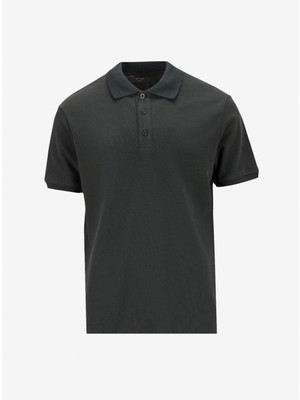 Haki Erkek Basic Polo T-Shirt PBF5SM-TST 5109