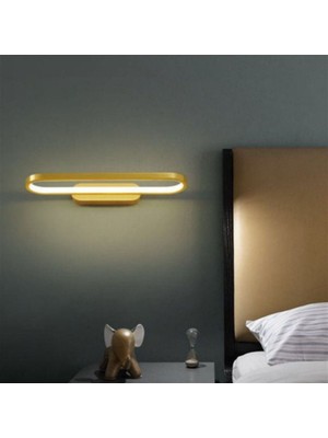 Modern LED Dekoratif Elips Duvar Aplik Günışığı