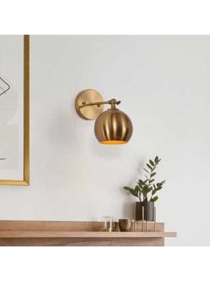 Mylightsretro Rustik Vintage Gece Lambası Okuma Lambası Eskitme Kapla Aplik LED Aplik