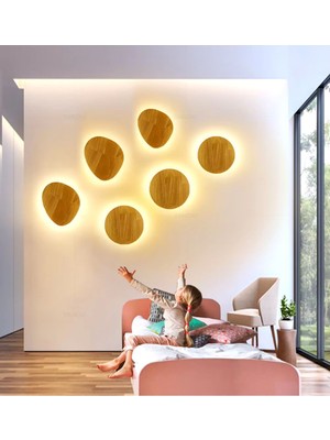 Wooden Dekoratif Aplik