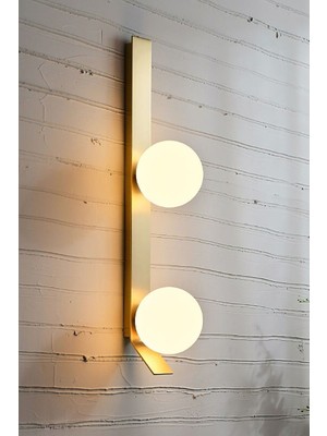 Eskitme Kaplamalı Modern Aplik PLC-1241-AP-2E