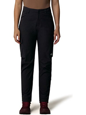 The North Face W Exploration Cargo Pant Kadın Outdoor Pantolonu NF0A8BGHJK31 Siyah
