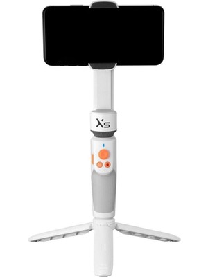 Smooth Xs Akıllı Telefonlar Için Gimbal Görüntü Sabitleyici Beyaz Tripod Çanta Dahil