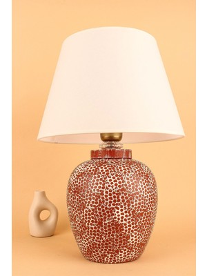 Rapide Handmade Abajur Kiremit Beyaz