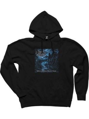 Dark Funeral Where Shadows Forever Reign Siyah Kapşonlu Sweatshirt Hoodie