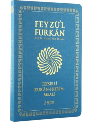 Feyzü'l Furkan Tefsirli Kur'an-I Kerim Meali (Sempatik Cep Boy - Ince Cilt) Turkuaz