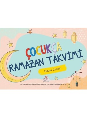 Çocukça Ramazan Takvimi - Havva İrmak