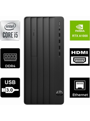 Hp Protower 290 G9 Intel® Core I5-12500 6B2U8EA-504 8gb 512GB A1000 8 GB Windows 11 Pro Masaüstü Bilgisayar