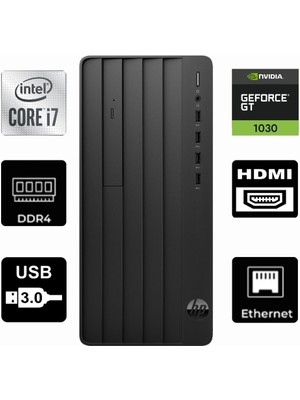 Hp Protower 290 G9 Intel I7-12700KF 6B2U8EA-278 64GB 256GB Msı Gt 1030 4gb Freedos Masaüstü Bilgisayar