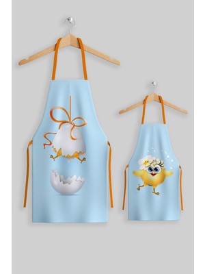 Ays Home Civciv Anne Çocuk Mutfak Önlüğü Seti