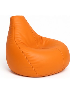 Pufumo Deri Armut Koltuk (Turuncu)