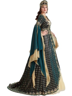 Özel Dikim Bindallı Kına Elbisesi Eylül