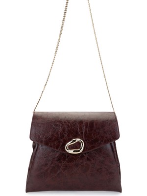 Tamer Tanca Kadın Vegan Bordo Omuz Çanta 843 409 Bn Cnt Y25 Bordo Krsk Rgn