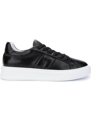 Fabi Erkek  Deri Siyah Sneakers & Spor Ayakkabı 510 FU0456 Erk Ayk Y25 Nero