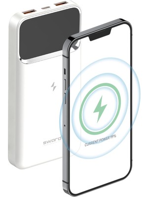Sword Powerbank 10000 Mah SW-WQ11 Beyaz