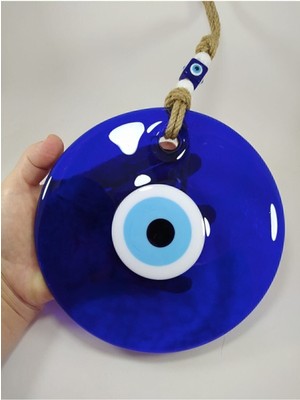 Büyük Nazar Boncuğu 17 cm El Yapımı Duvar Dekoru