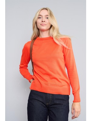 Miyamira Çetinkaya Miramira Kadın B Yaka Mercan Kazak