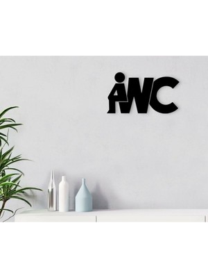 Home Wc Tasarımlı Ahşap Duvar Yazısı, Duvar Dekoru