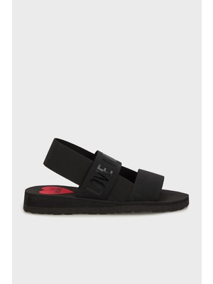 Love Moschino Logolu Çift Bantlı Sandalet Bayan Sandalet JA16033G0MJN7000