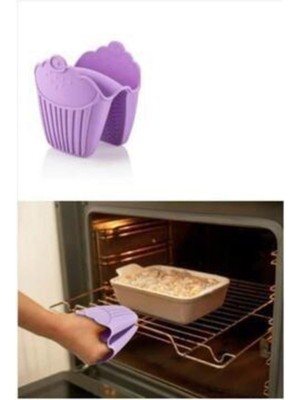 Silikon Cup Kek Isıya Dayanıklı Fırın Tutacağı