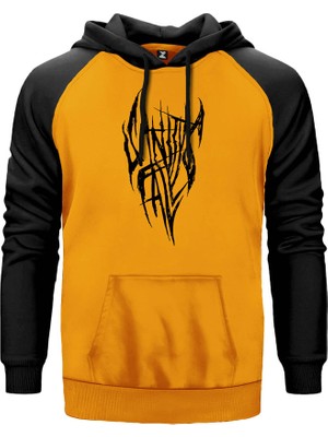 Sanitys Fall Sarı Renk Reglan Kol Kapşonlu Sweatshirt