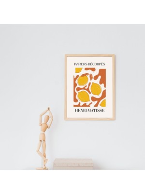 Pry Design Henri Matisse Dekorları Duvar Tablosu Çerçeveli 2'li Set