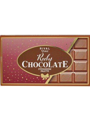 Rival Loves Me Göz Farı Paleti No.11 Ruby Chocolate 14 gr Işıltılı Kahve Tonları ile Büyük Renk Seçeneği