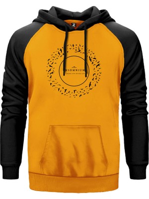 Insonmnium Shadow Of The Dying Sun Sarı Renk Reglan Kol Kapşonlu Sweatshirt