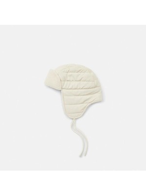 Trapper With Faux Shearling Lining
