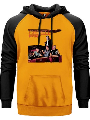 The Exploited Horror Epics Sarı Renk Reglan Kol Kapşonlu Sweatshirt