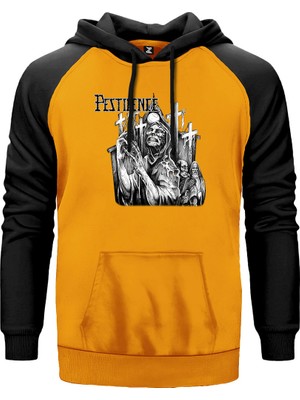 Pestilence The Dysentery Penance Sarı Renk Reglan Kol Kapşonlu Sweatshirt