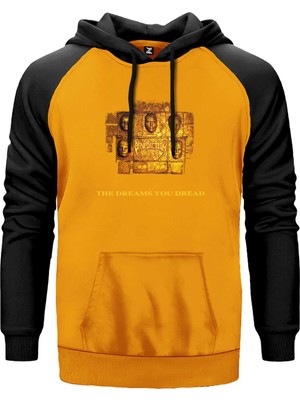 Benediction The Dreams You Dread Sarı Renk Reglan Kol Kapşonlu Sweatshirt