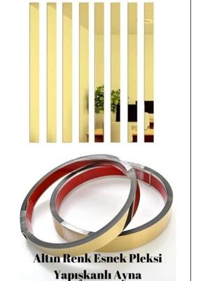 Kendinden Yapışkanlı Şerit Pleksi Ayna 4CM*240CM (1 Adet)