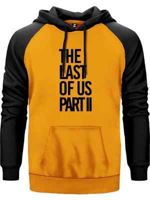 The Last Of Us 2 Sarı Renk Reglan Kol Kapşonlu Sweatshirt