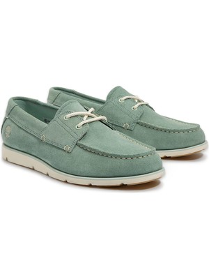 Timberland TB0A42X7-M Grafton Bay Lace Up Shoe Yeşil Erkek Ayakkabı