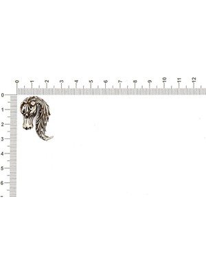 Boncadas At Figürü Ile Ilgili Metal Aksesuarlar ve Kolye Uçları