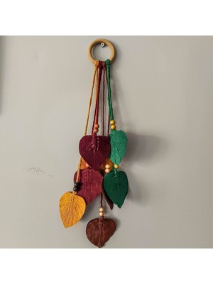 Sekiz Yapraklı Makrome Duvar Süsü