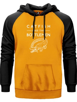 Catfish And The Bottlemen The Ride Sarı Renk Reglan Kol Kapşonlu Sweatshirt