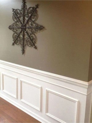 DF-2513 2,5  Boyanabilir Dekoratif Hazır Çerçeve  Antre ve Koridor Çerçevesi 2,5cm Çıta