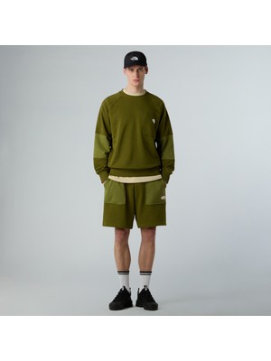 The North Face Terry Regular Erkek Yeşil Şort.-