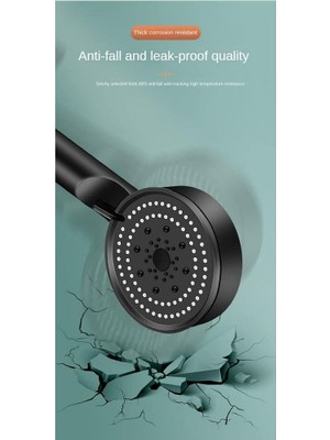 Brokoli Home 5 Fonksiyonlu Yüksek Basınçlı Ayarlanabilir Duş Başlığı