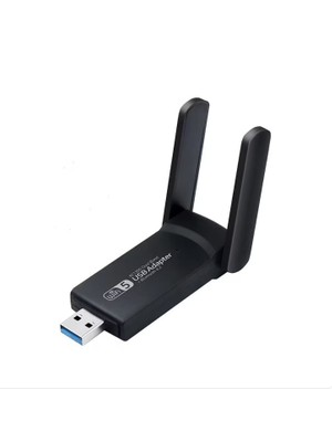 Kingboss AC1300 Mbps Dual Bant USB 3 0 Kablosuz Wifi Adaptör