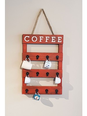 Ahşap Kupa Askılık