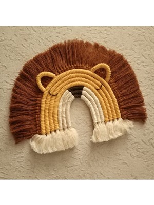 Makrome Çocuk Odası Duvar Süsü