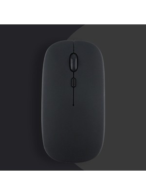 MMP Shop Apple Macbook Laptop Ipad Uyumlu Şarj Edilebilir Bluetooth + 2.4ghz Wifi Kablosuz Sessiz Mause Fare