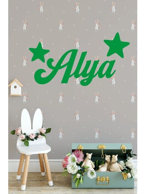 Bebek & Çocuk Odası Özel Kesim Isim Dekoratif Mdf Duvar Tablosu