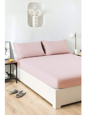 Çift Kişilik 180 x 200 Lastikli Çarşaf Seti  Pamuklu